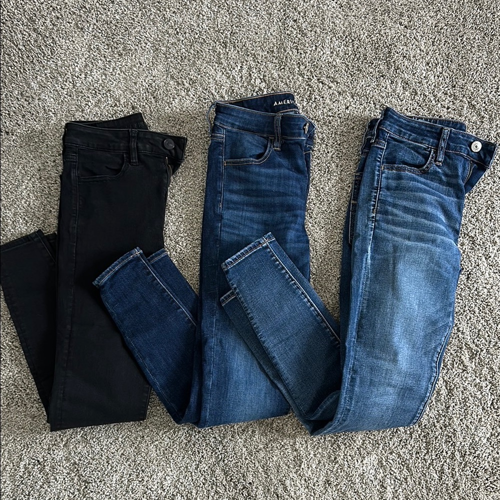 American Eagle Outfitters Skinny Jeans - Stretch, High Waist. Like New.